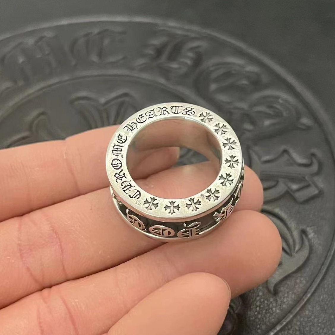 クロムハーツ （Chrome Hearts）スピンリング（ハイエンド版・サイズ8-11）