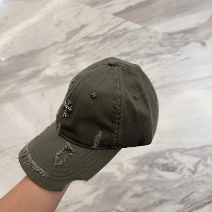 クロムハーツ「Chrome Hearts」ヴィンテージ ディストレス キャップ