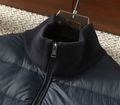 モンクレール「Moncler」秋冬 ニット調ダウンジャケット