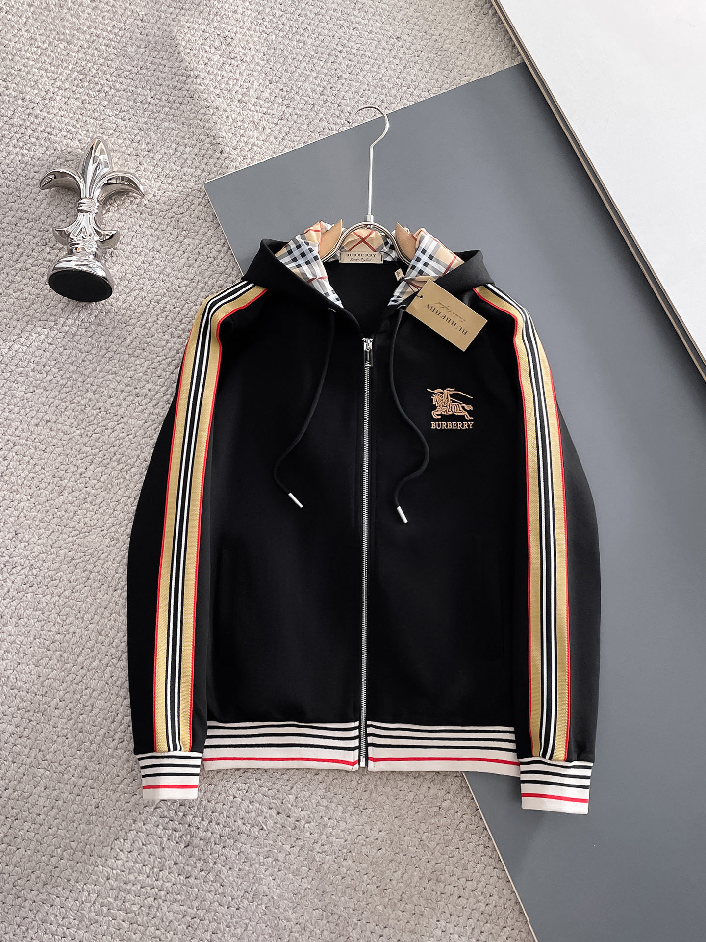 バーバリー「Burberry」春秋 メンズ  カジュアルスポーツセット