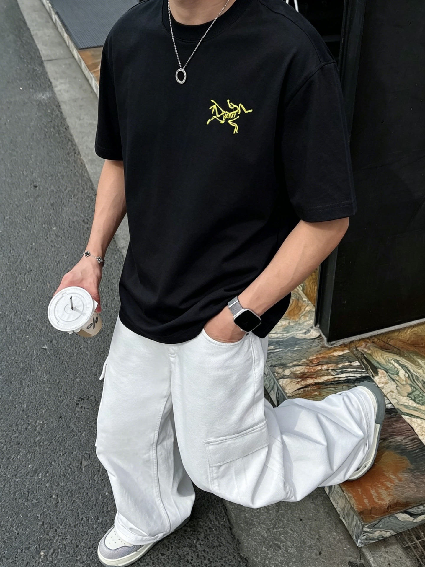 アークテリクス「ARC'TERYX」ロゴプリントTシャツ / ショートスリーブ クルーネック