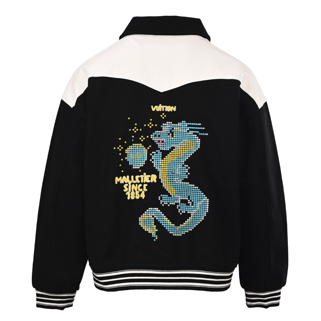 ルイ・ヴィトン「Louis Vuitton」モダンベースボールジャケット