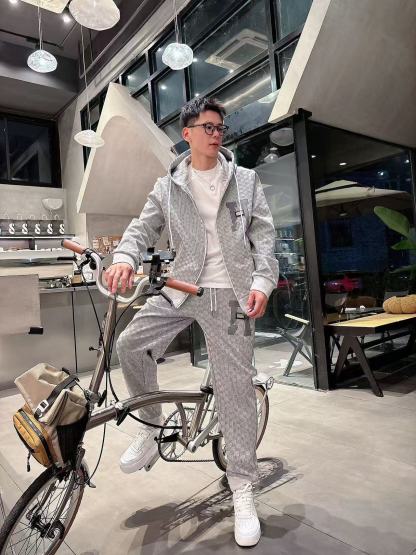 エルメス「Hermès」秋冬 メンズ スウェットセット