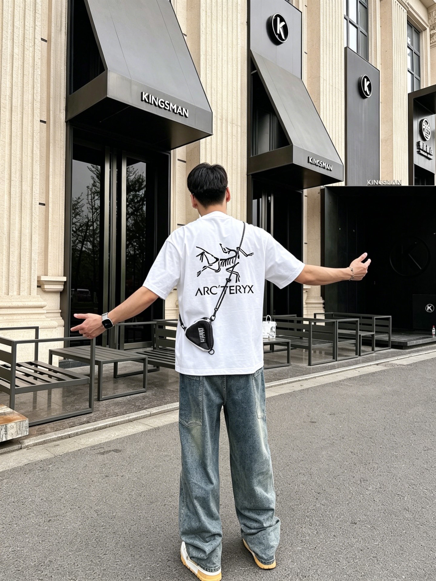 アークテリクス「ARC'TERYX」ロゴプリントTシャツ / ショートスリーブ クルーネック