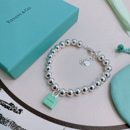 ティファニー「Tiffany & Co.」ポリッシュドシルバーリンク ブレスレット
