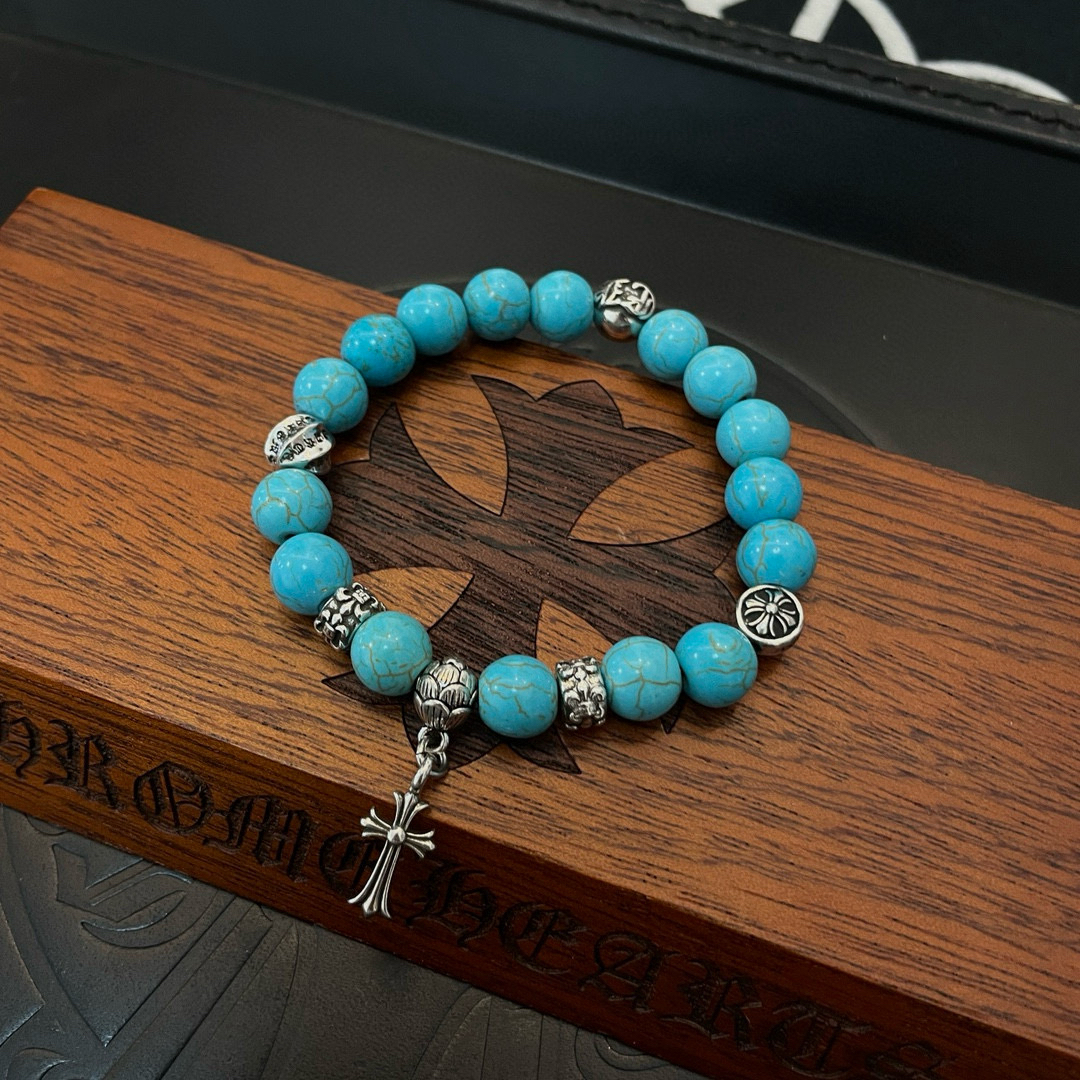 クロムハーツ「Chrome Hearts」ブレスレット - ヴィンテージ＆ロックテイスト ペア用