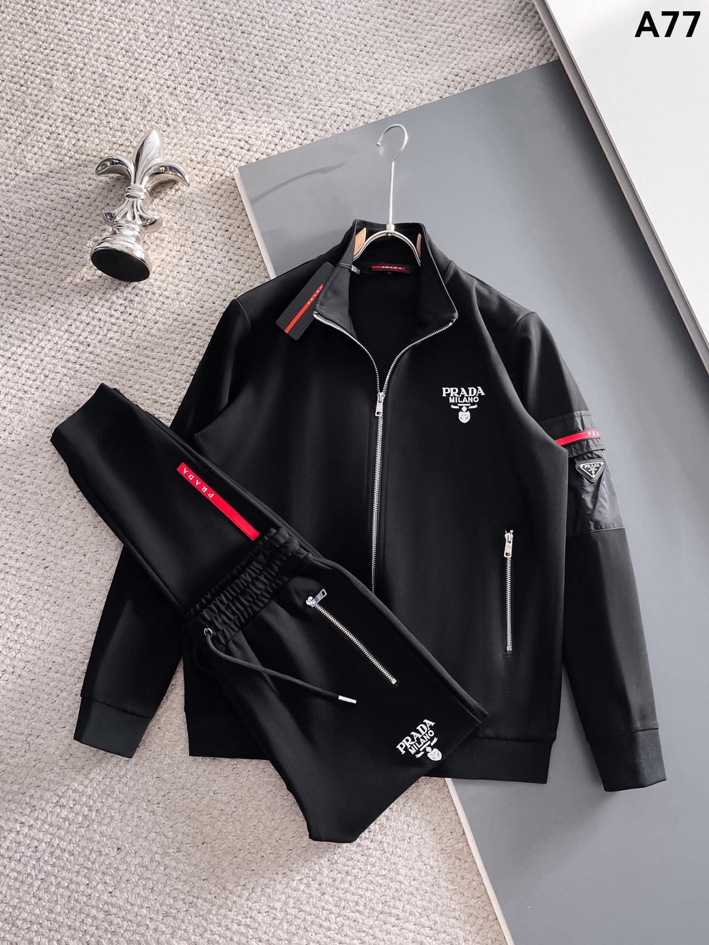 プラダ「Prada」春秋 メンズ  カジュアルスポーツセット