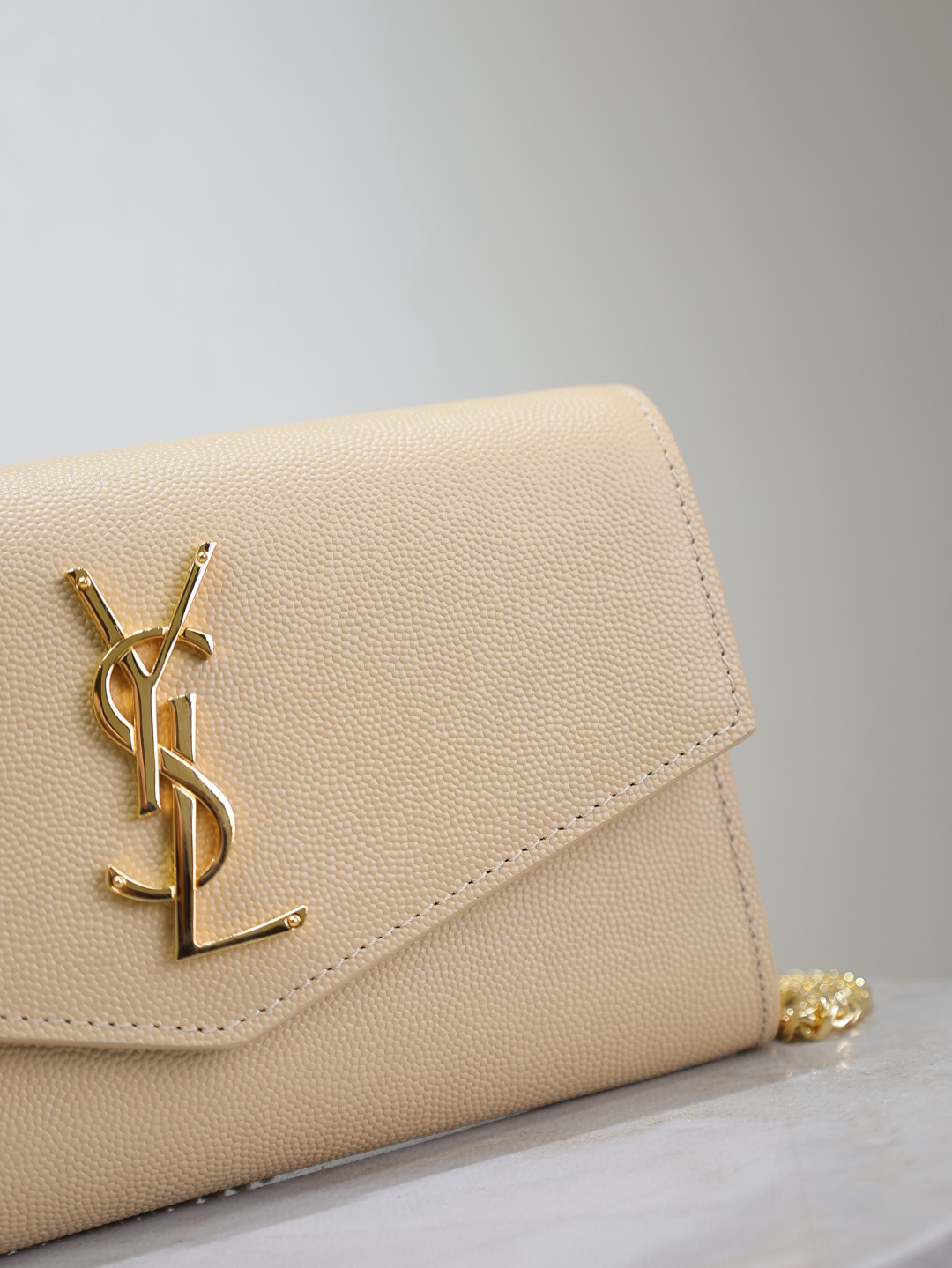 2026サンローラン「SAINT LAURENT アップタウン エンベロープ チェーンウォレット