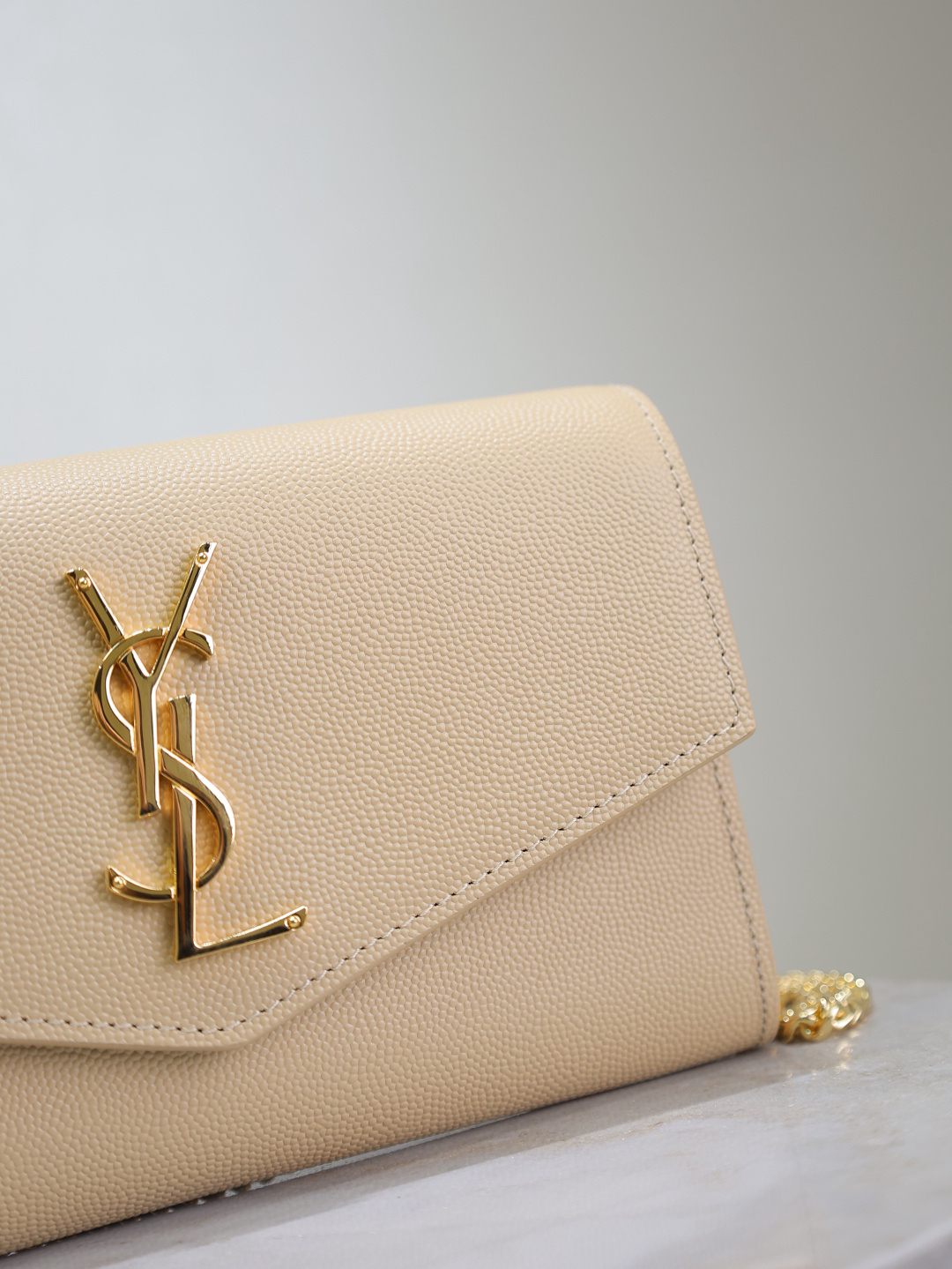 2026サンローラン「SAINT LAURENT アップタウン エンベロープ チェーンウォレット