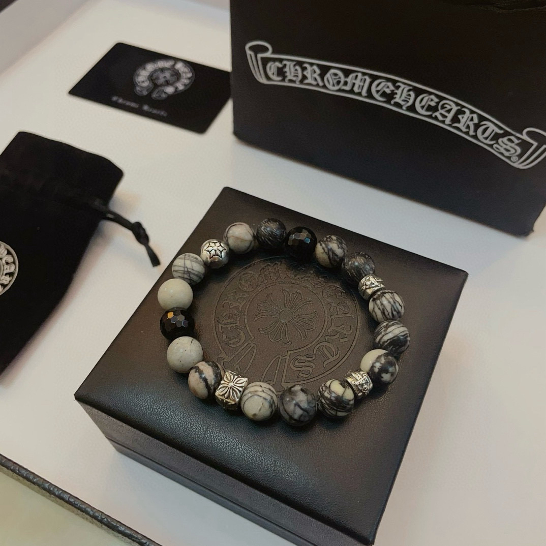 クロムハーツ「Chrome Hearts」ブレスレット - ヴィンテージ＆ロックテイスト ペア用