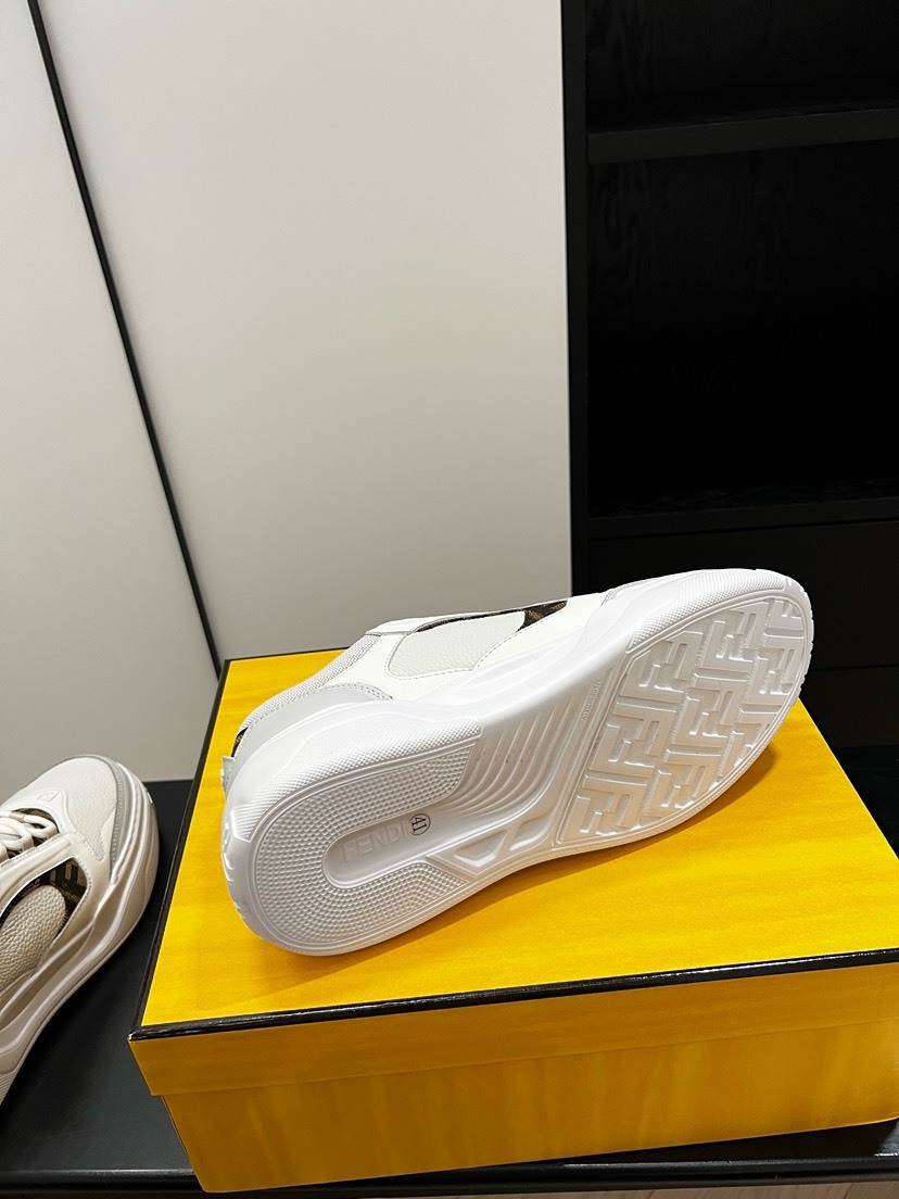 フェンディ「Fendi」フェンディ マッチ スニーカー / レザースニーカー
