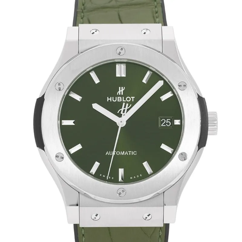 ウブロ「Hublot」クラシックフュージョン クロノグラフ メンズウォッチ42MM