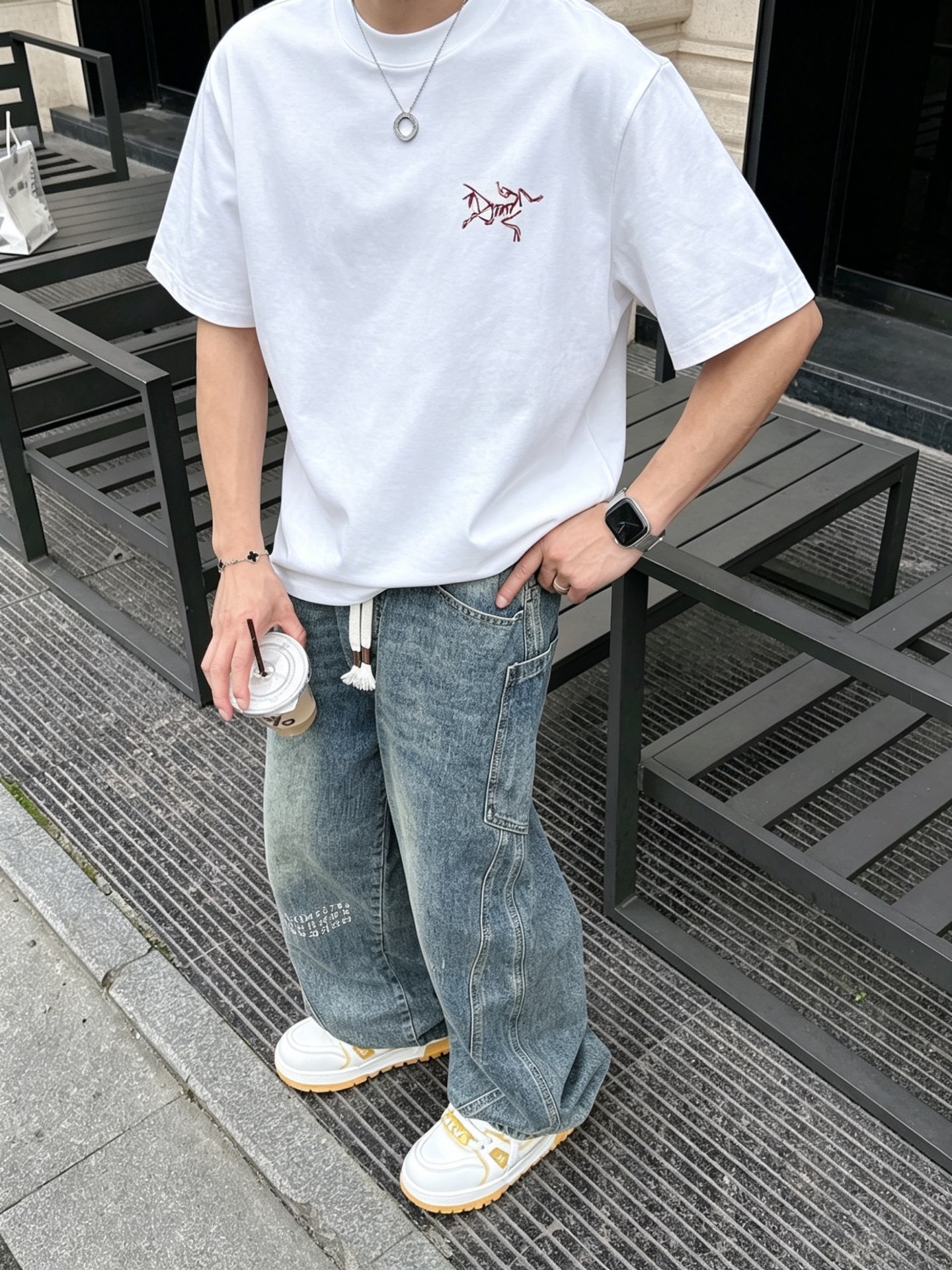 アークテリクス「ARC'TERYX」ロゴプリントTシャツ / ショートスリーブ クルーネック