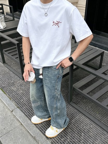 アークテリクス「ARC'TERYX」ロゴプリントTシャツ / ショートスリーブ クルーネック