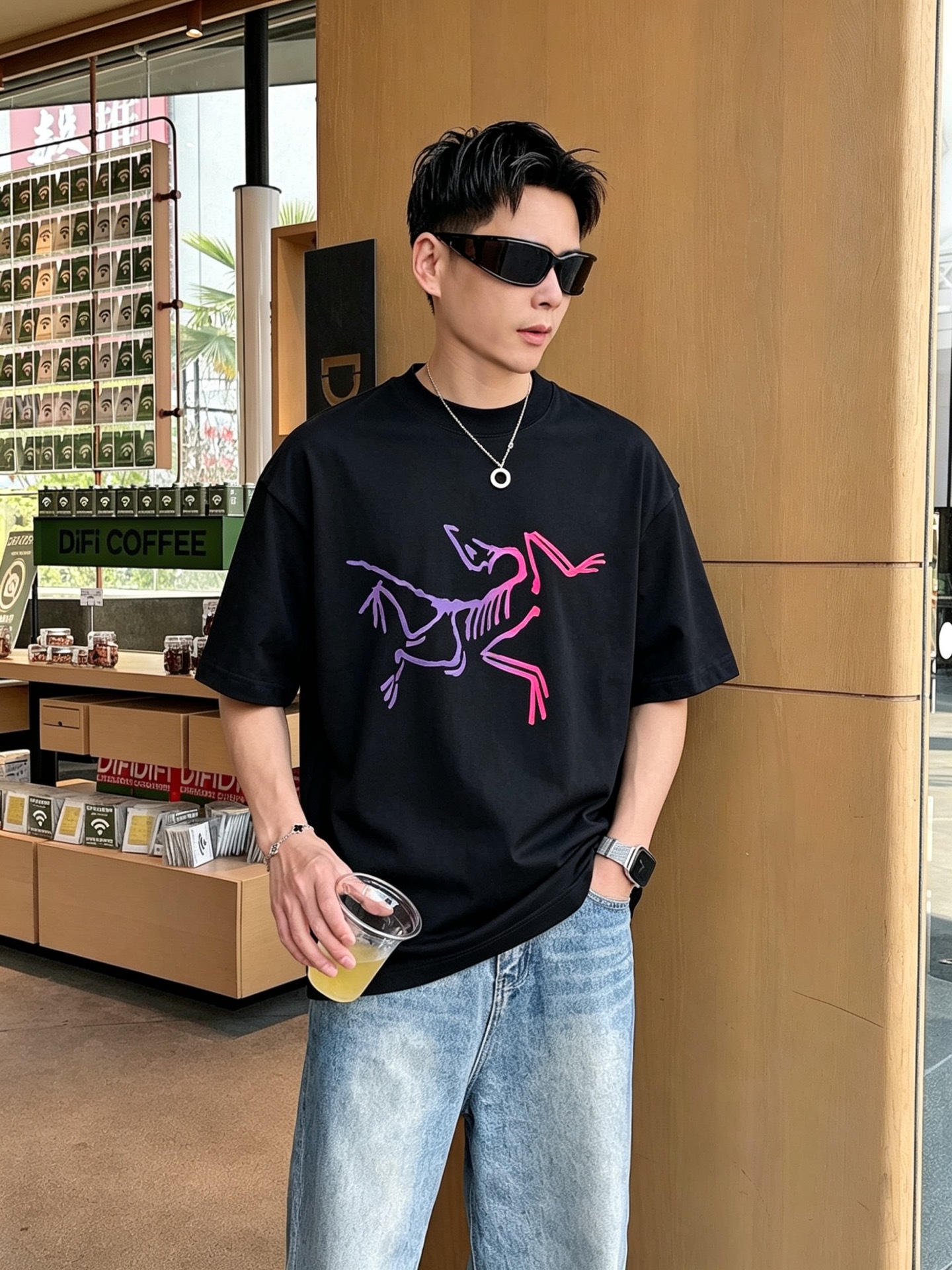 アークテリクス「ARC'TERYX」アークテリクスロゴプリントTシャツ / ショートスリーブ クルーネック