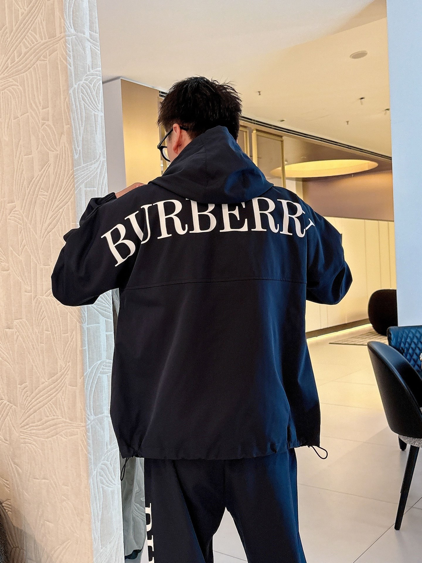 バーバリー「Burberry」秋冬 メンズ  カジュアルスポーツセット