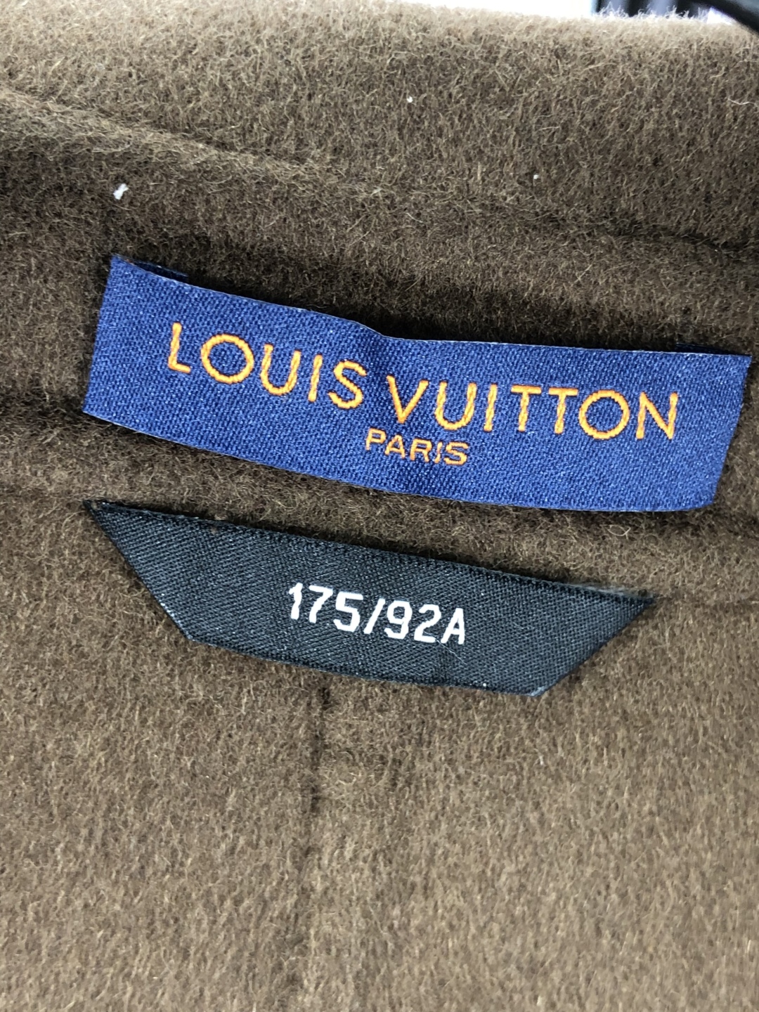 ルイ・ヴィトン「Louis Vuitton」メンズ カシミア オーバーコート