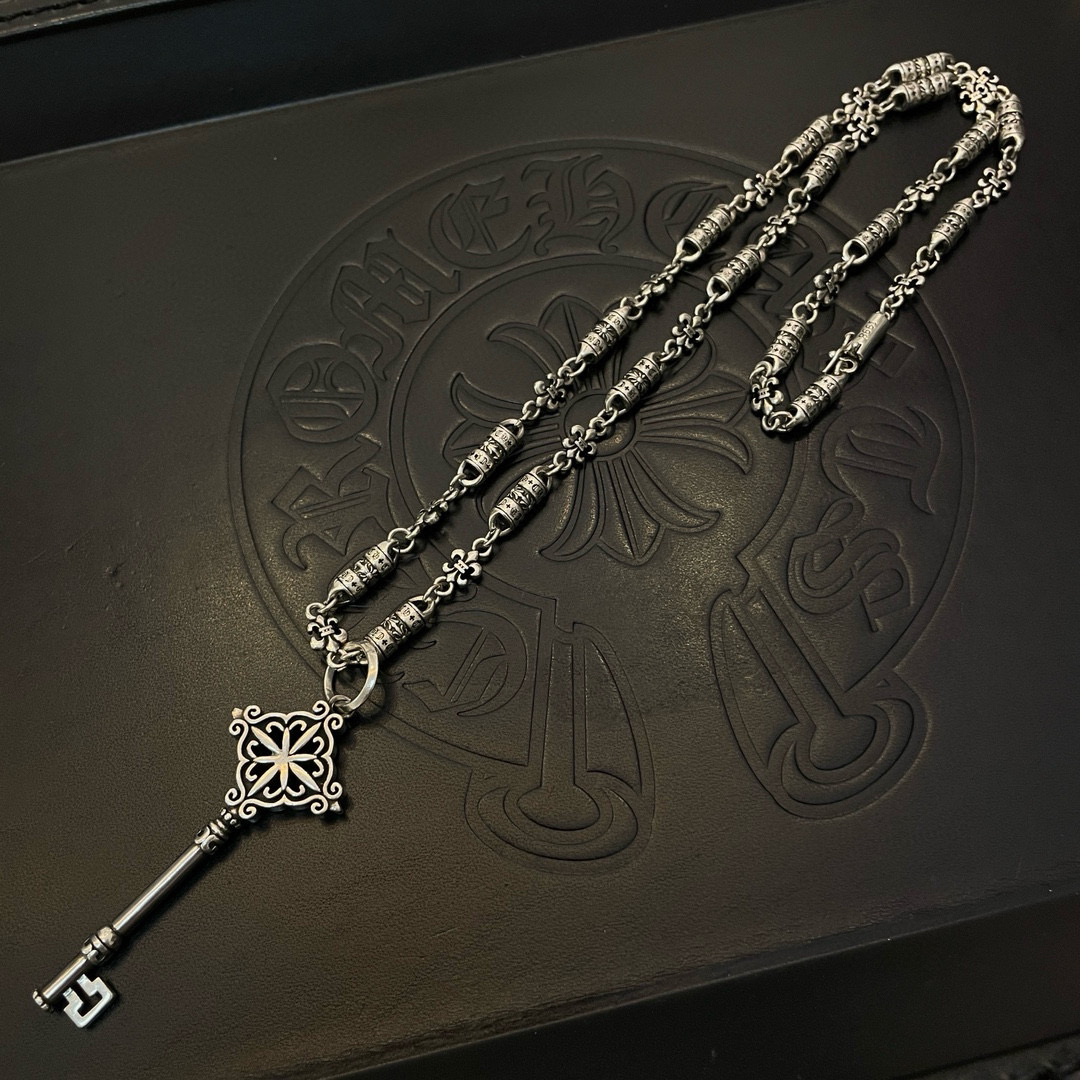 クロムハーツ「Chrome Hearts」シンプルペンダントネックレス - ユニセックス