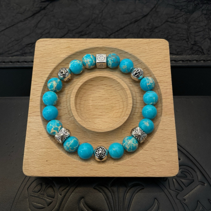 クロムハーツ「Chrome Hearts」ブレスレット - ヴィンテージ＆ロックテイスト ペア用