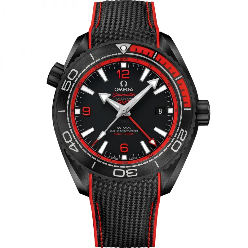 オメガ「Omega」シーマスター プラネット オーシャン 600M クロノグラフ メンズウォッチ44MM