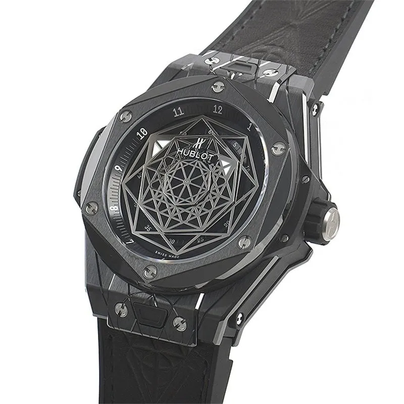 ウブロ「Hublot」 Big Bang Sang Bleu 刺青を入れる メンズウォッチ45MM