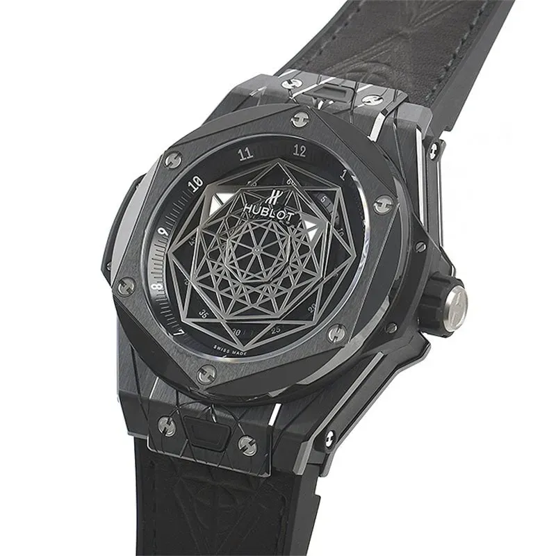 ウブロ「Hublot」 Big Bang Sang Bleu 刺青を入れる メンズウォッチ45MM