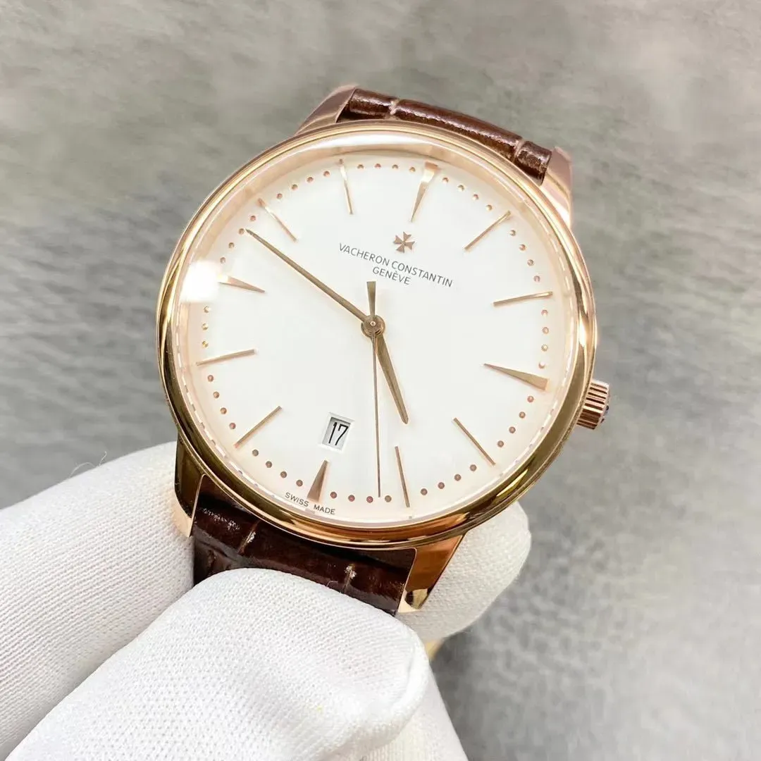 ヴァシュロン コンスタンタン「Vacheron Constantin」 パトリモニー 81180 ウルトラシン メンズウォッチ40MM