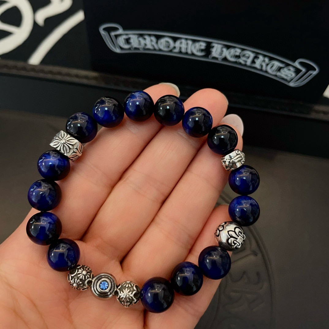 クロムハーツ「Chrome Hearts」ブレスレット - ヴィンテージ＆ロックテイスト ペア用