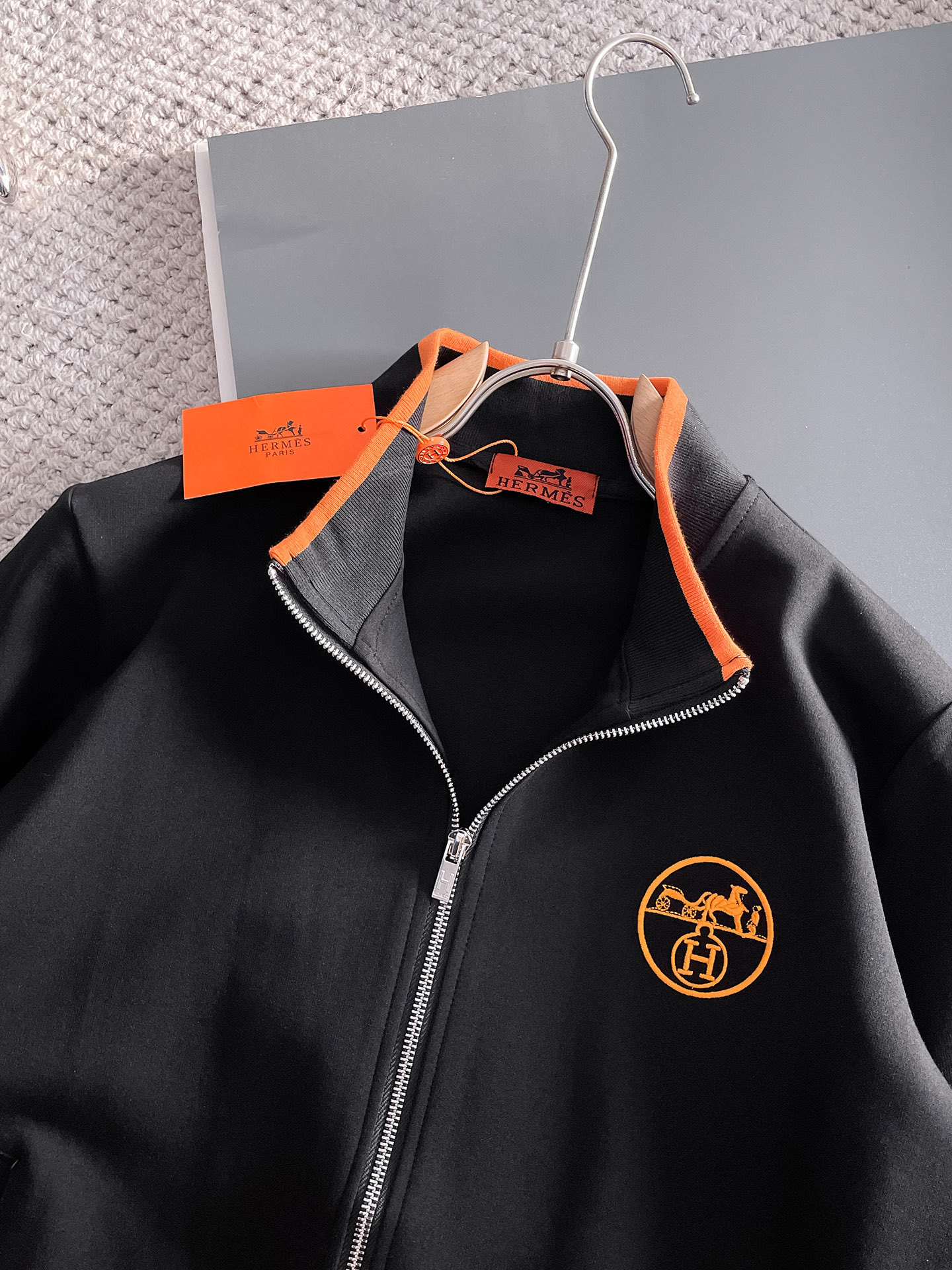 エルメス「Hermès」春秋 メンズ スウェットセット