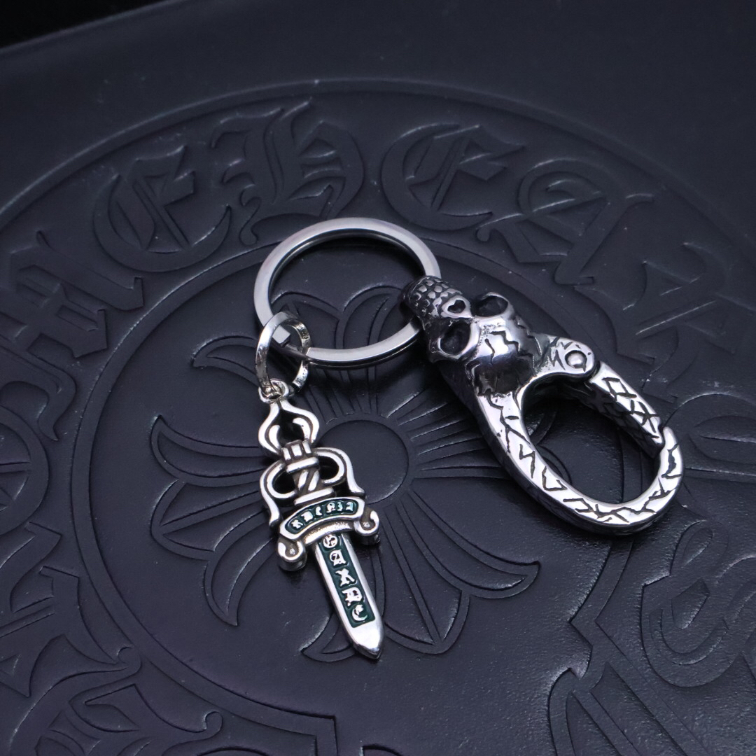 クロムハーツ「Chrome Hearts」キーホルダー＆バッグチャーム - トレンドシンボル