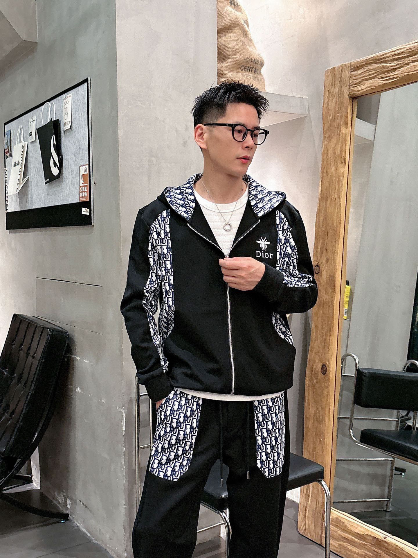 ディオール「Dior」秋冬 メンズ カジュアルスポーツセット