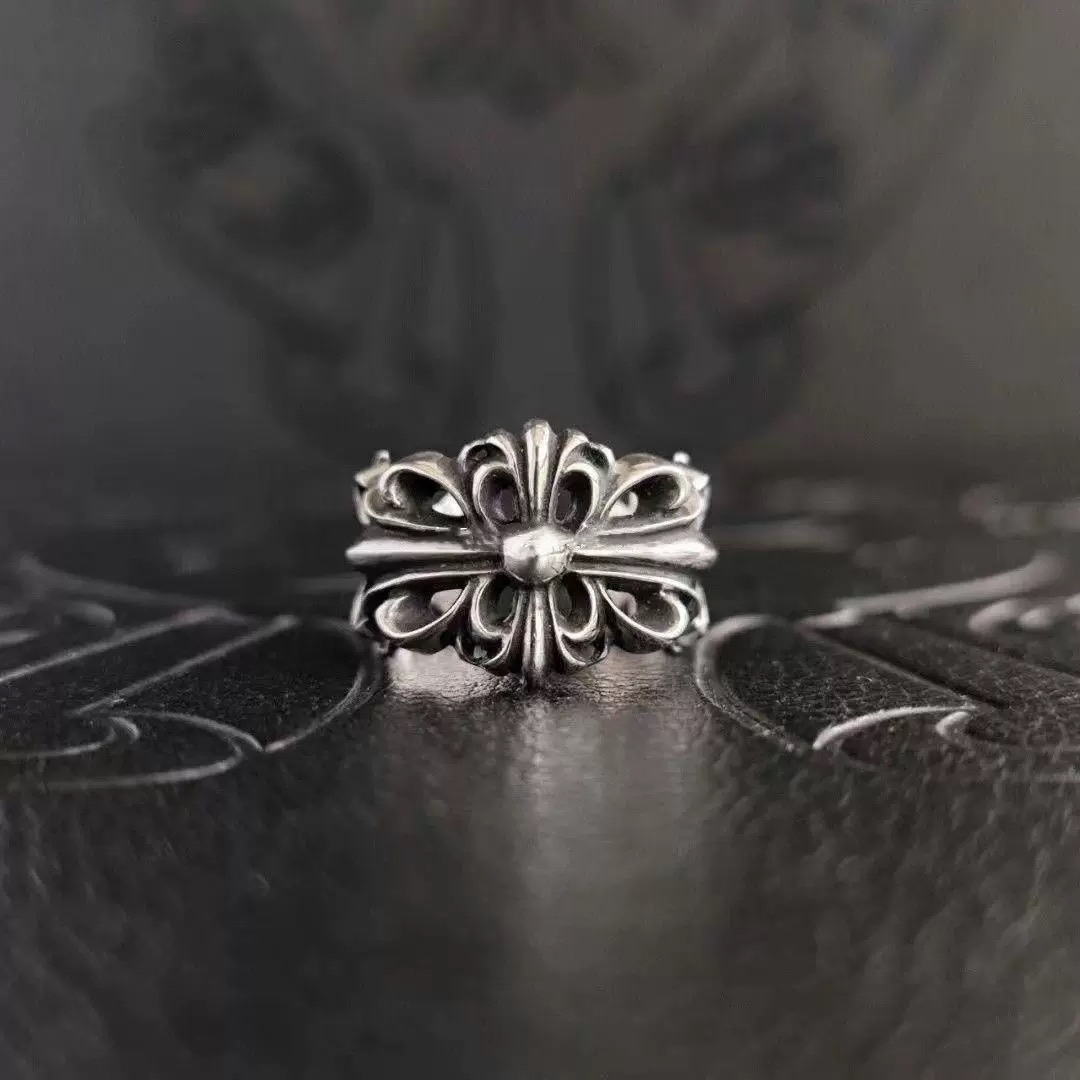 クロムハーツ「Chrome Hearts」クラシックヴィンテージ＆モダンリング - サイズ調整可能