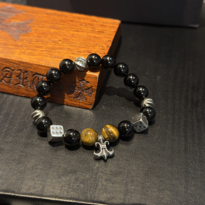 クロムハーツ「Chrome Hearts」ブレスレット - ヴィンテージ＆ロックテイスト ペア用