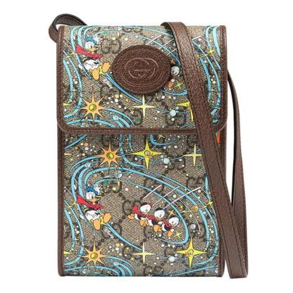 グッチ「Gucci」 DISNEY「ディズニー」x  グッチ「Gucci」 ドナルドダック ミニバッグ