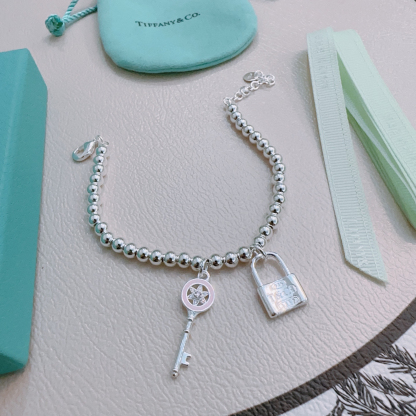 ティファニー「Tiffany & Co.」ポリッシュドシルバーリンク ブレスレット