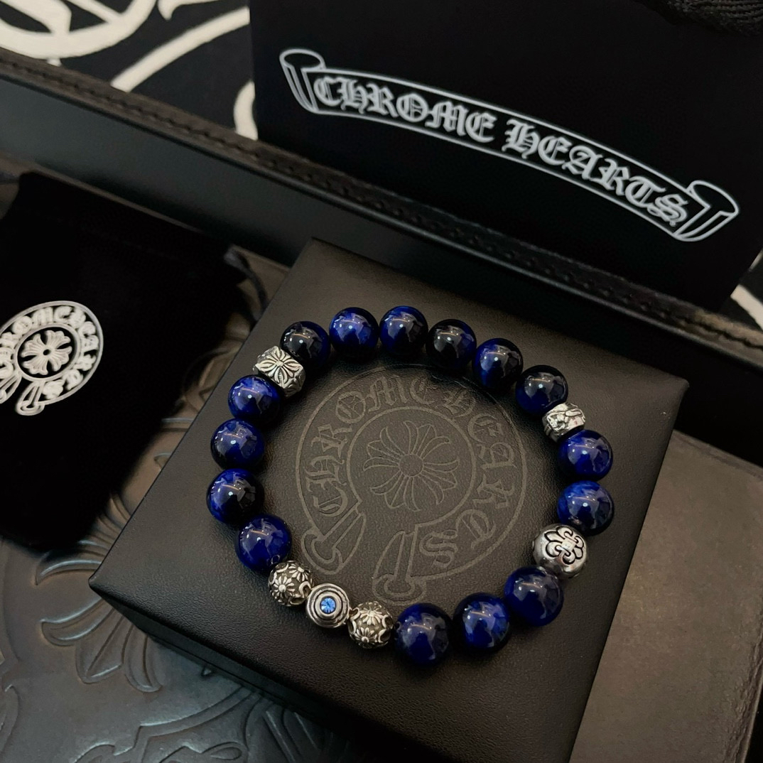 クロムハーツ「Chrome Hearts」ブレスレット - ヴィンテージ＆ロックテイスト ペア用