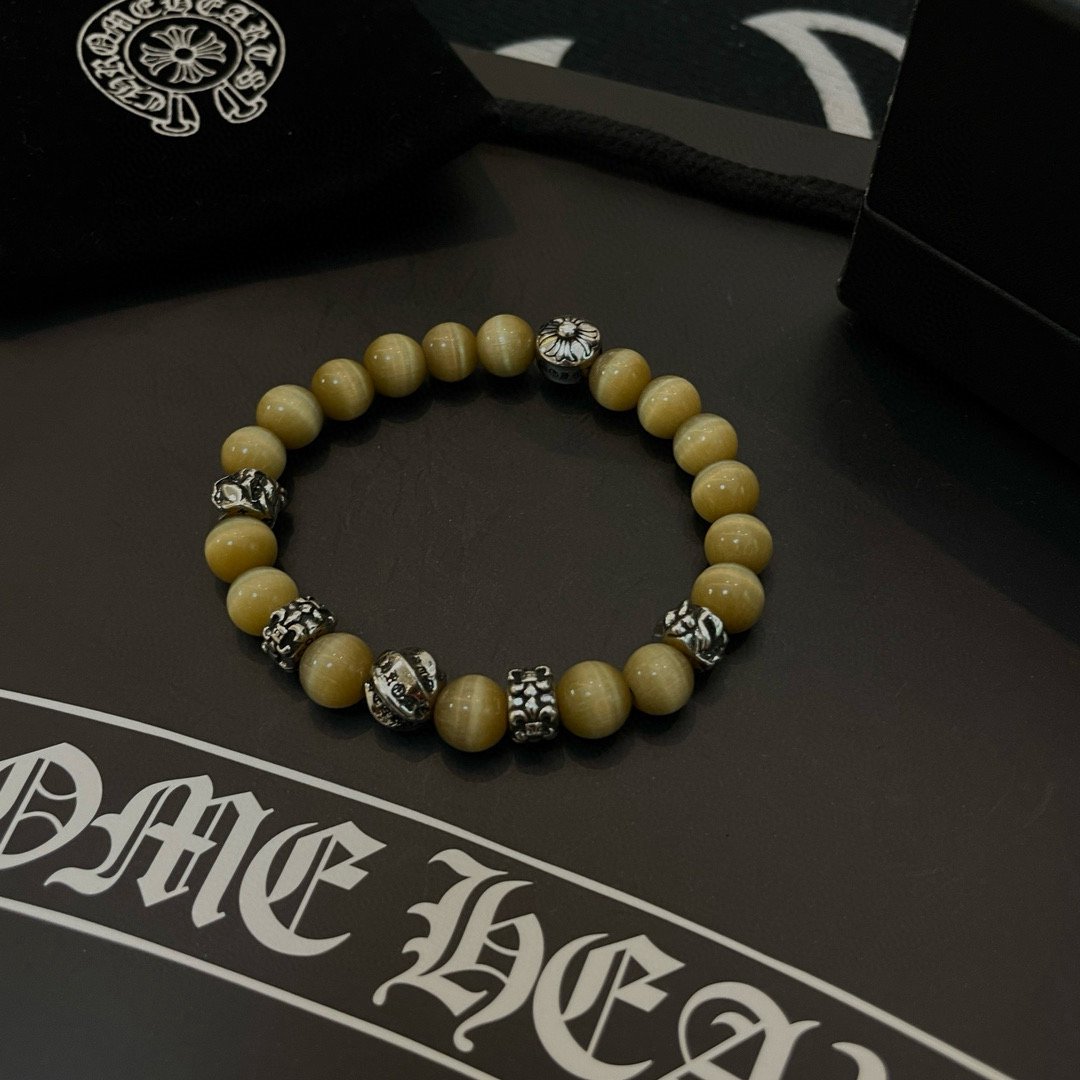 クロムハーツ「Chrome Hearts」ブレスレット - ヴィンテージ＆ロックテイスト ペア用