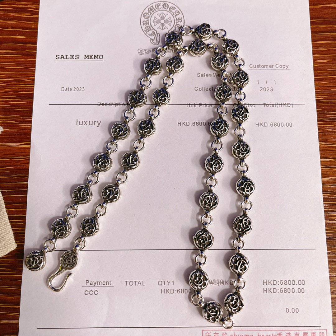 クロムハーツ「Chrome Hearts」シンプルペンダントネックレス - ユニセックス