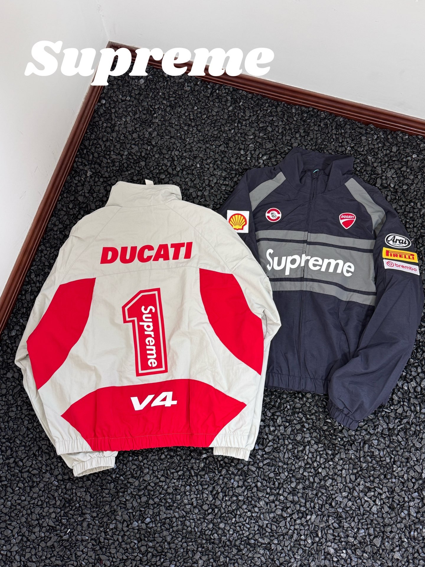 Supreme x Ducati レーシングジャケット