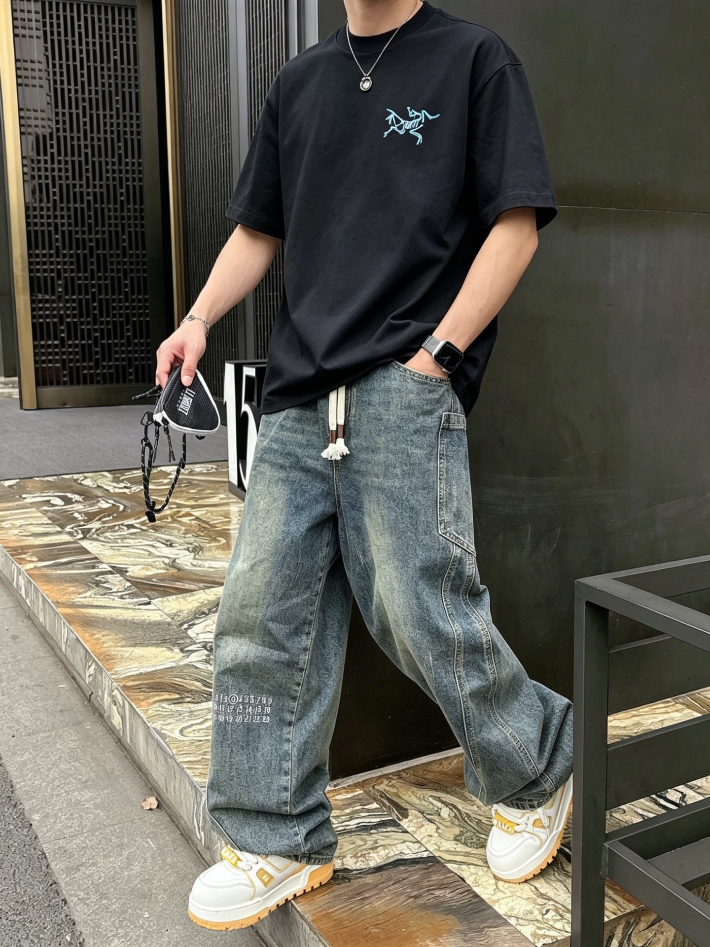 アークテリクス「ARC'TERYX」ロゴプリントTシャツ / ショートスリーブ クルーネック