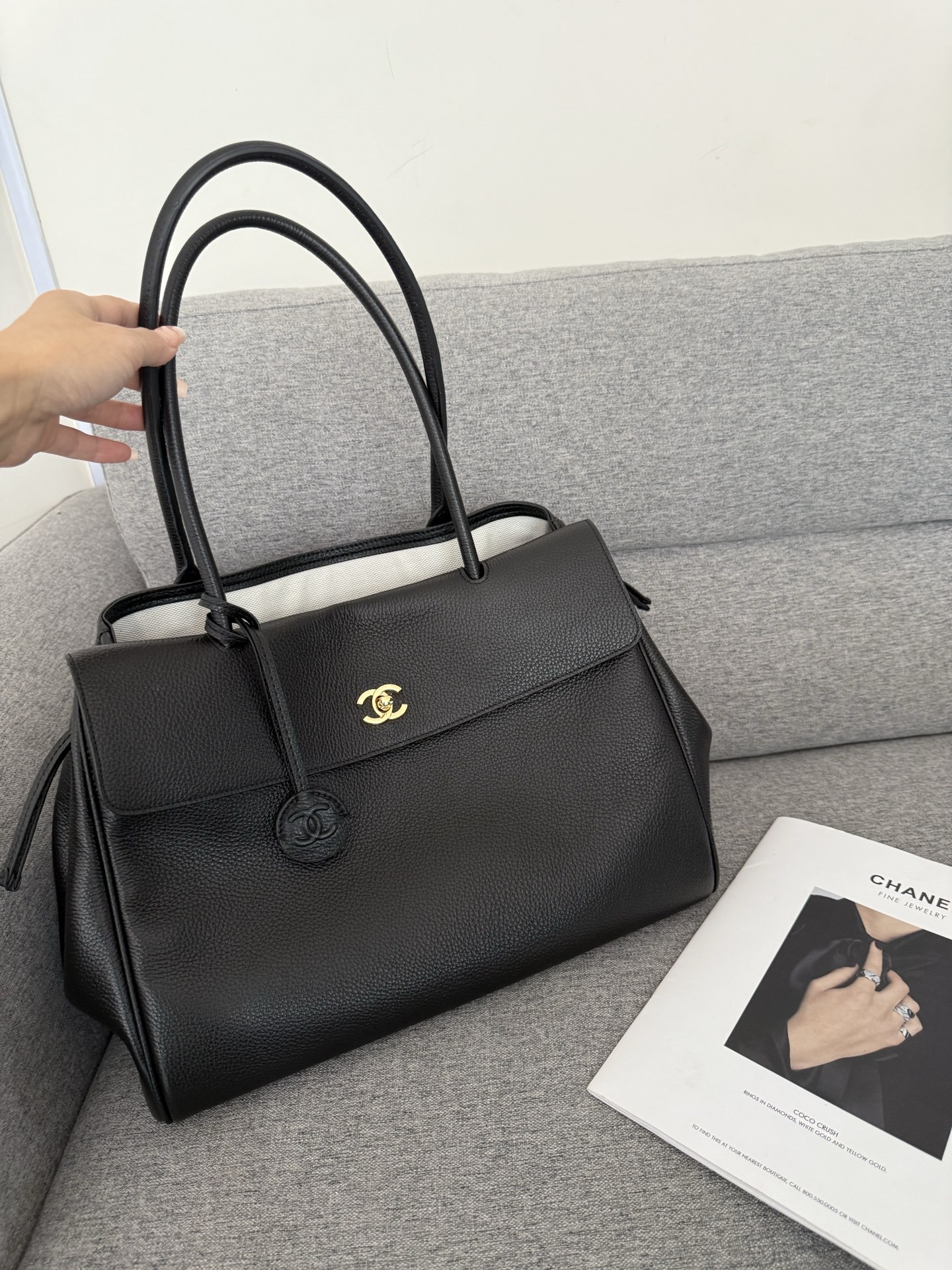 シャネル「Chanel」シャネル 26S ショッピングトート / キャンバストートバッグ 