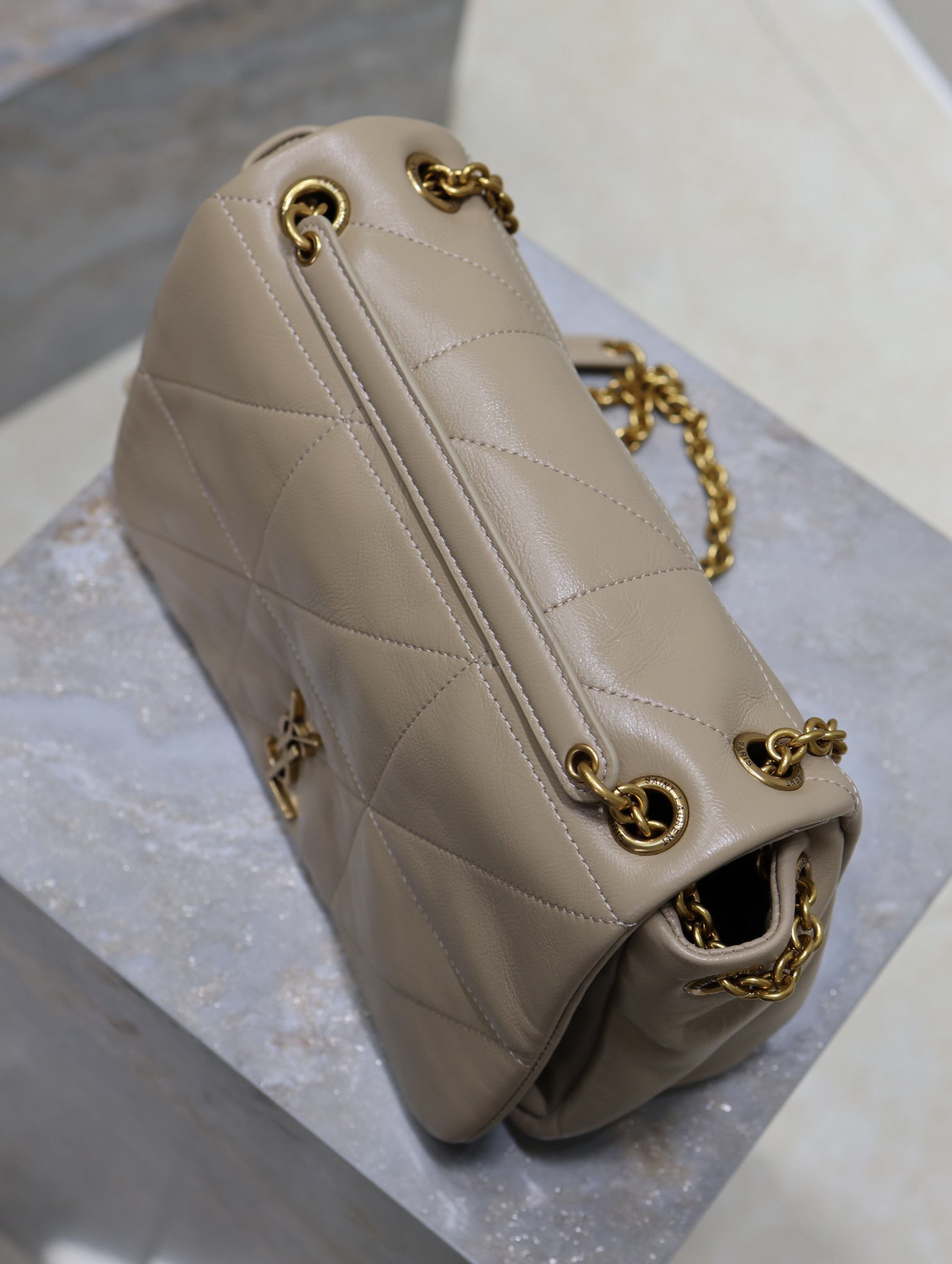 2026サンローラン「Saint Laurent JAMIE プティ キルテッドナッパレザー ショルダーバッグ