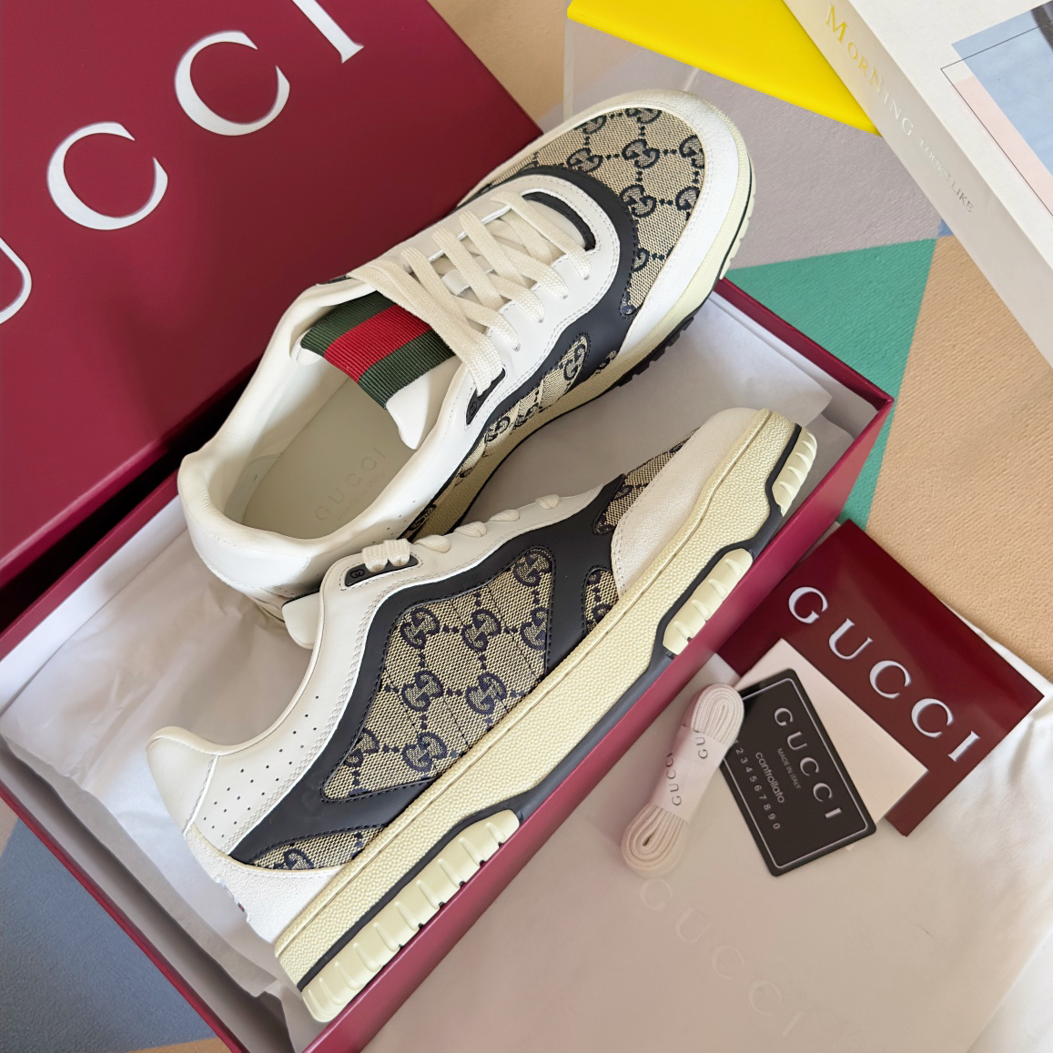 グッチ「Gucci」グッチ Re-モーション スニーカー / ユニセックススポーツシューズ
