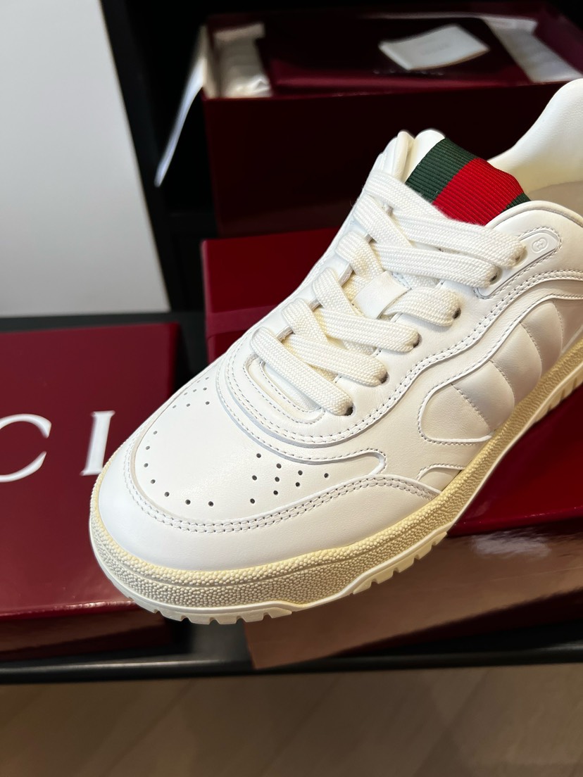 グッチ「Gucci」グッチ バスケットスタイル スニーカー / レザースニーカー