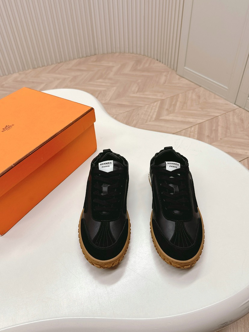エルメス「Hermès」エルメス ガニーシューズ / レザースニーカー