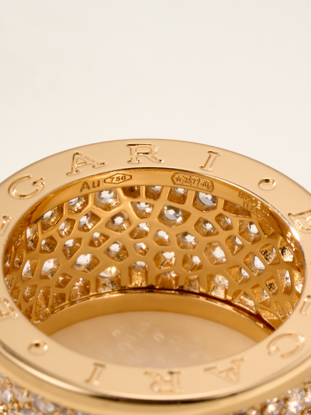 ブルガリ「Bvlgari」ワイド版リトルウエストリング