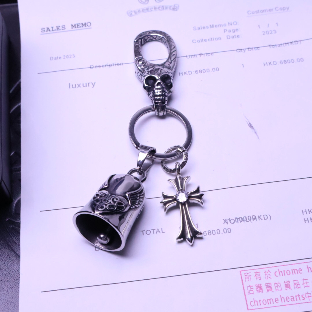 クロムハーツ「Chrome Hearts」キーホルダー＆バッグチャーム - トレンドシンボル