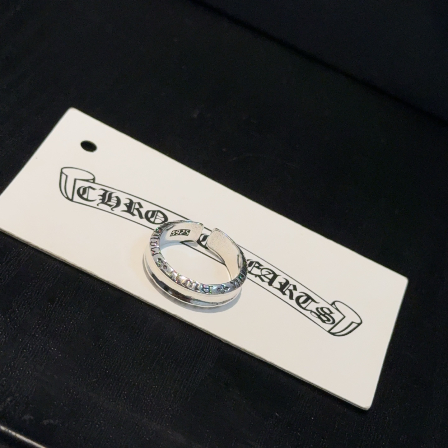 クロムハーツ「Chrome Hearts」クラシックヴィンテージ＆モダンリング - サイズ調整可能