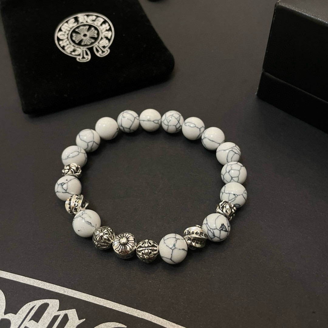 クロムハーツ「Chrome Hearts」ブレスレット - ヴィンテージ＆ロックテイスト ペア用