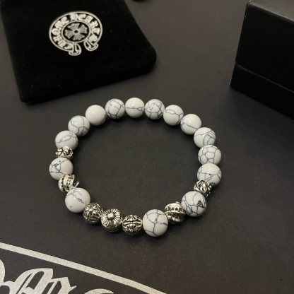 クロムハーツ「Chrome Hearts」ブレスレット - ヴィンテージ＆ロックテイスト ペア用